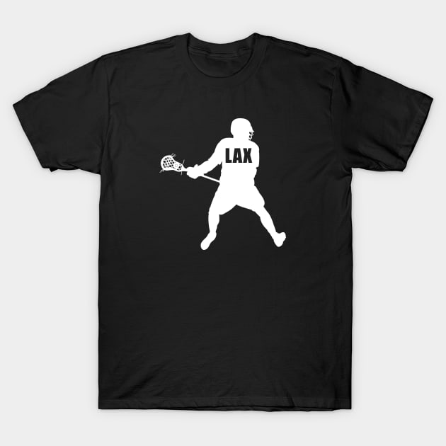 Stylish Lacrosse (LAX) T-Shirt by idlei